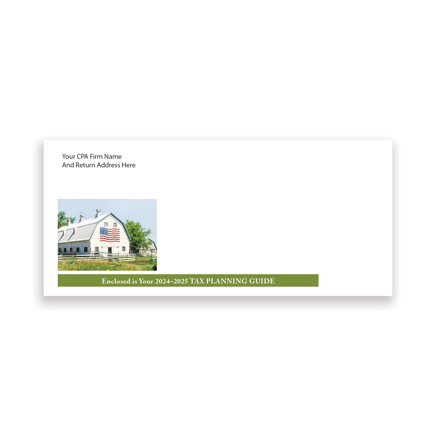 #10 Envelope For Small Tax Planning Guide