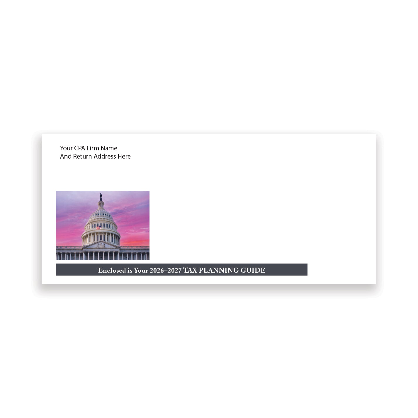 #10 Envelope For Small Tax Planning Guide