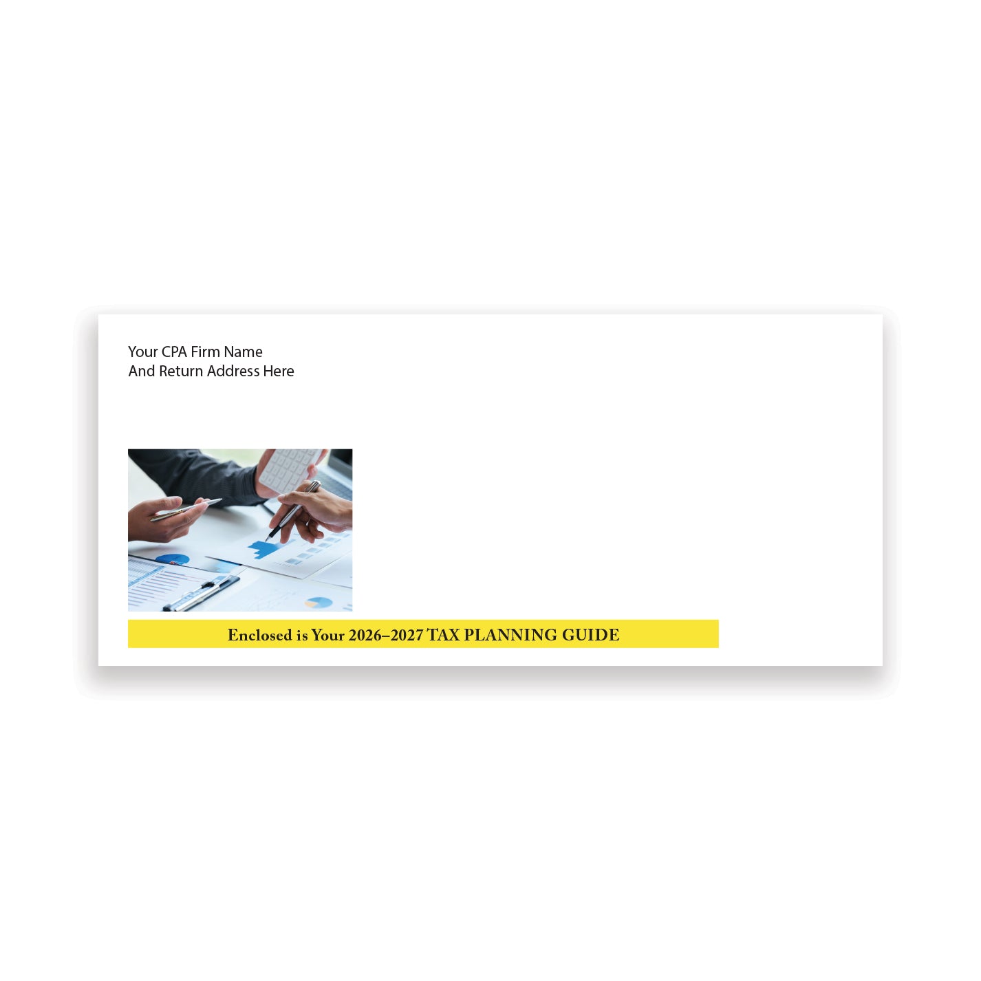 #10 Envelope For Small Tax Planning Guide