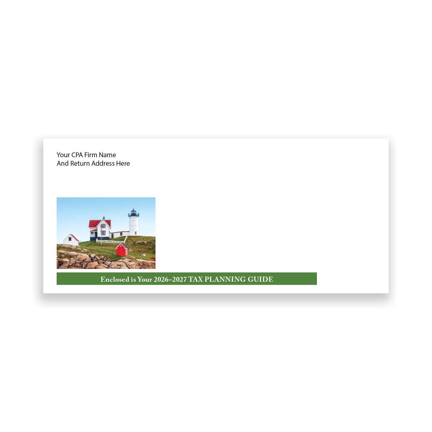 #10 Envelope For Small Tax Planning Guide