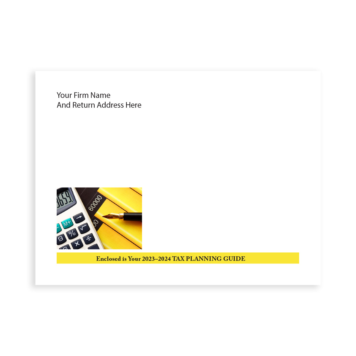 9x12 Envelope For Large Tax Planning Guide