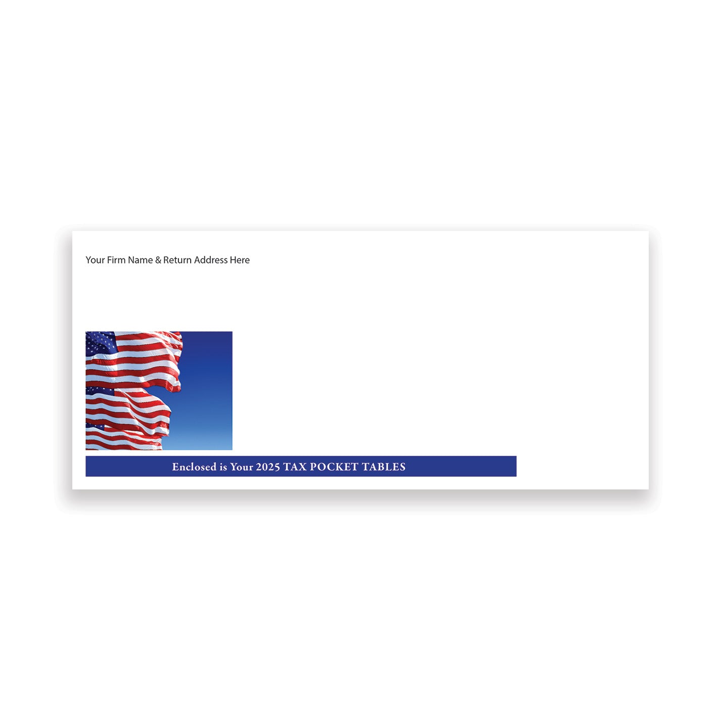 #10 Envelope For Tax Pocket Tables