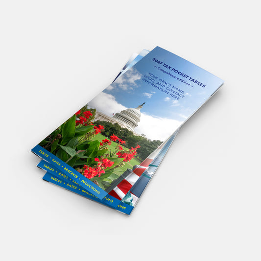 Comprehensive Tax Pocket Tables
