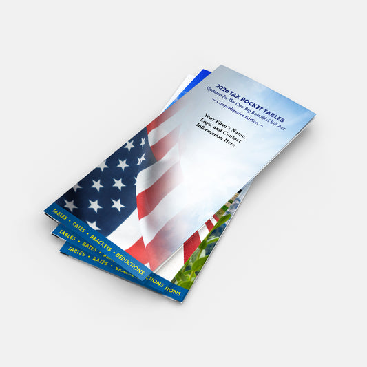 Comprehensive Tax Pocket Tables